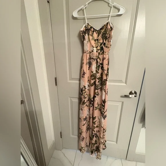 Amanda Uprichard Eden Gown in Juniper Floral size S - Picture 3 of 6